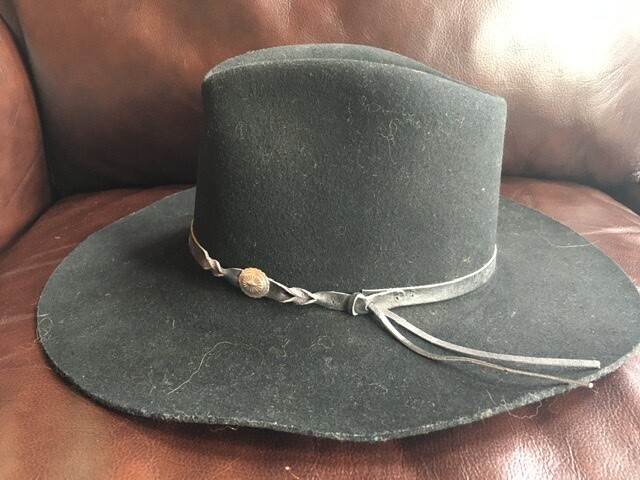 Chapeau De Cowboy Bailey 100% Pure Beaver - Taille 7 - Couleur Crème - Fait Aux USA - Neuf