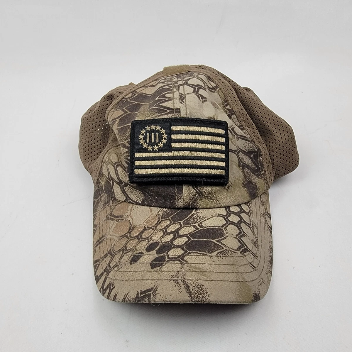 Condor Coyote Tan Adjustable Camo Hat Patches One Size Hook And Loop