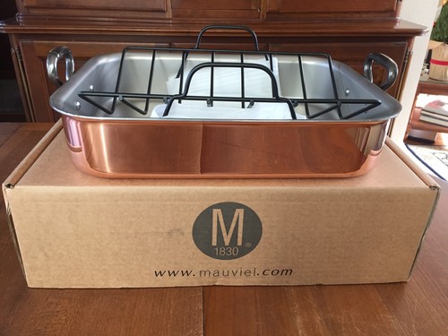 mauviel copper roasting pan