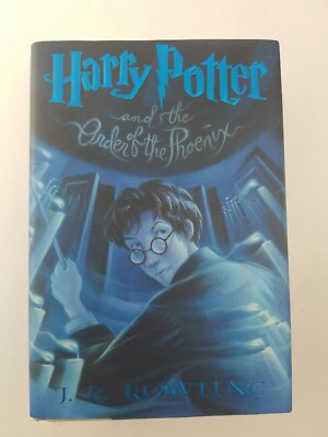 Harry Potter Order of the Phoenix 1st American Edition Hardback Book DJ 2003