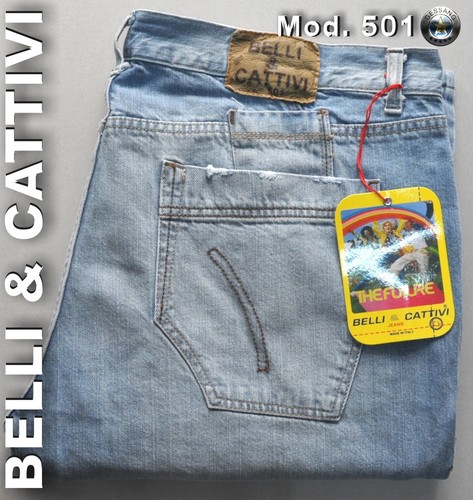 JEANS BELLI \u0026 CATTIVI MOD. JECKERSON EFFETTO USED 13 ONCE MISURA 58 | eBay