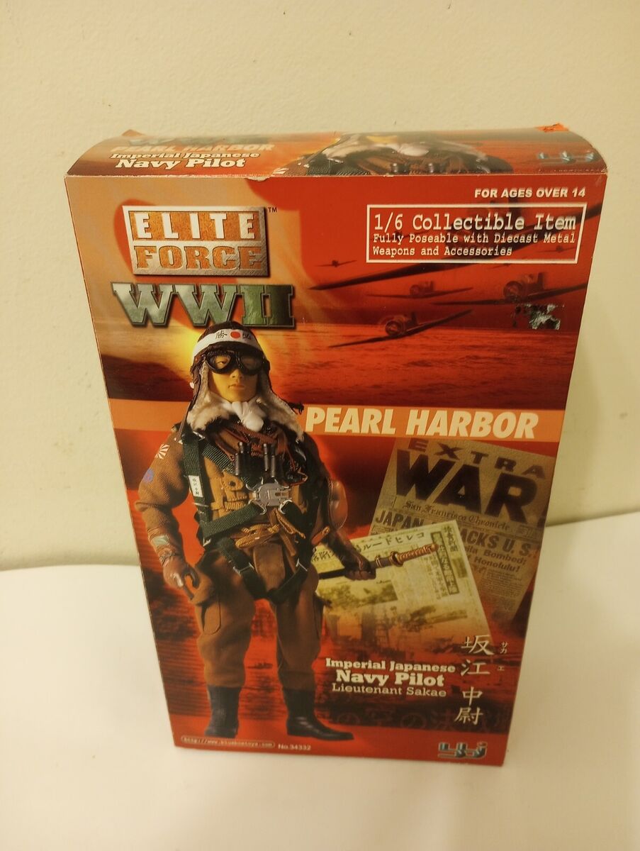 Elite Force WWII Pearl Harbor Japanese Navy Pilot Lt. Sakae Elite Force WWII Pearl Harbor Japanese Navy Pilot Lt. Sakae