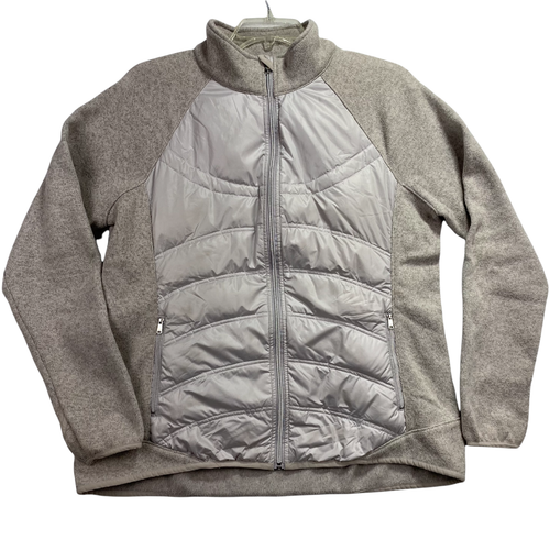 London Fog Women's Puffer Knit Jacket 