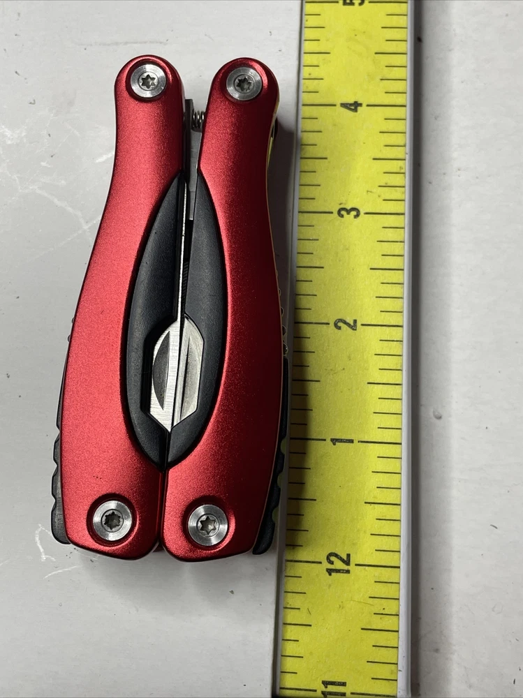Multi-Tool Multitool Red Swiss Force 13-IN-1 for Fishing Camping Biking Hiking