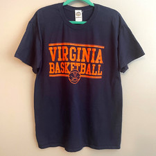 Campus Colors UVA Cavaliers Basketball University of Virginia S/S Men's Large