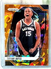 Tiffany Hayes 2024 Panini Prizm WNBA Orange Ice Prizm Card- #81 Las Vegas Aces