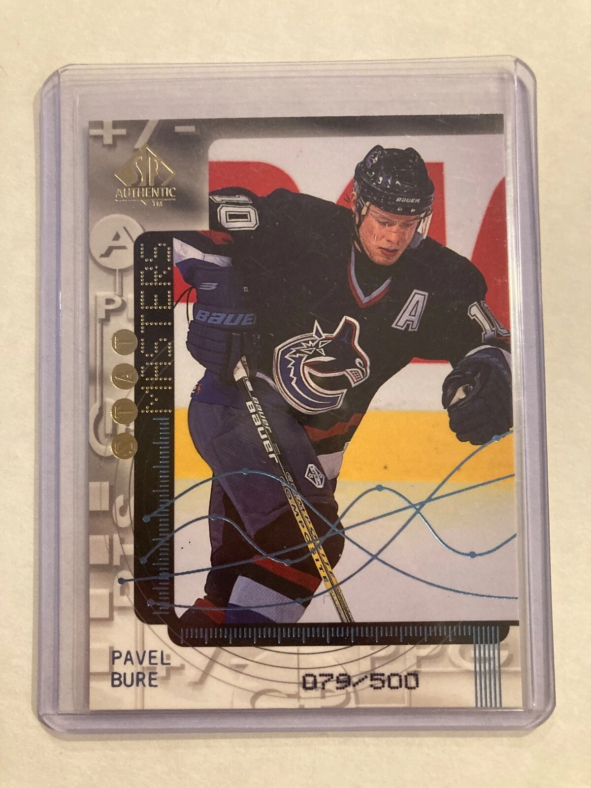 1998/99 SP Authentic Stat Masters /500 Pavel Bure NM-MT