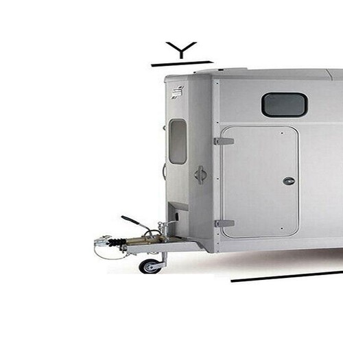 Trailer Horse Box Cover Breathable Heavy Duty 4Ply Water Resistant With Straps - Picture 6 of 6