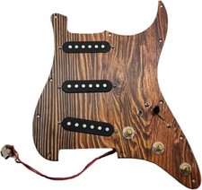 Prewired Loaded Pickguard with SSS Single Coil Pickups for Fender Strat Guitar