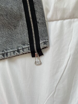 helmut lang hi masc zipper jeans size Men's 33 Gray Light helmut lang hi masc zipper jeans size Men's 33 Gray Light