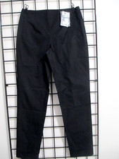 "NEW" CARLISLE / ORG 189 SIZE 2 BLACK / ZIPPER POCKETS / ANKLE PANTS