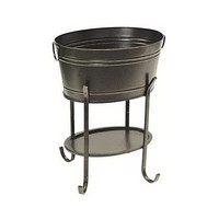 Sunjoy Industries L-bt153pst Black, Steel, Party Tub, New, Free Shipping on sale Sunjoy Industries L-bt153pst Black, Steel, Party Tub, New, Free Shipping on sale