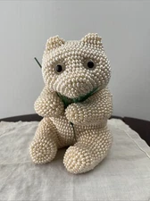 Adorable Large Pearl Panda Figure With Natural Pearls Estate Find Midcentury