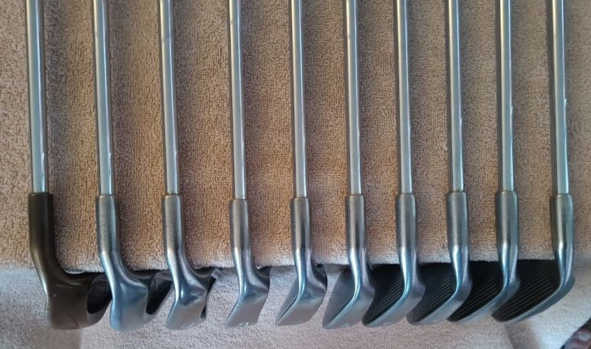 TZ GOLF - VINTAGE RARE Ping Eye2, Black Dot 2-9, A, SW Irons, 10