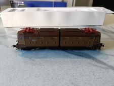 Locomotiva Elettrica E 645.102 FS, Livrea Castano Isabella, Roco 63627, H0