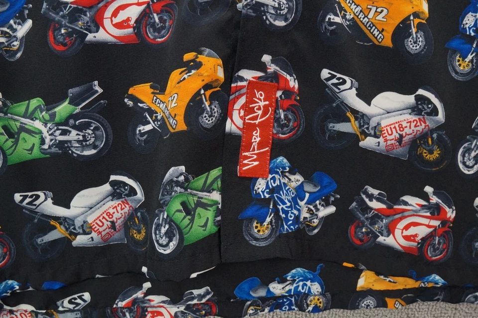 Vintage Marc Ecko Unltd Men's Shirt XL Superbike Racing Tribute Button Up - Image 4 of 4