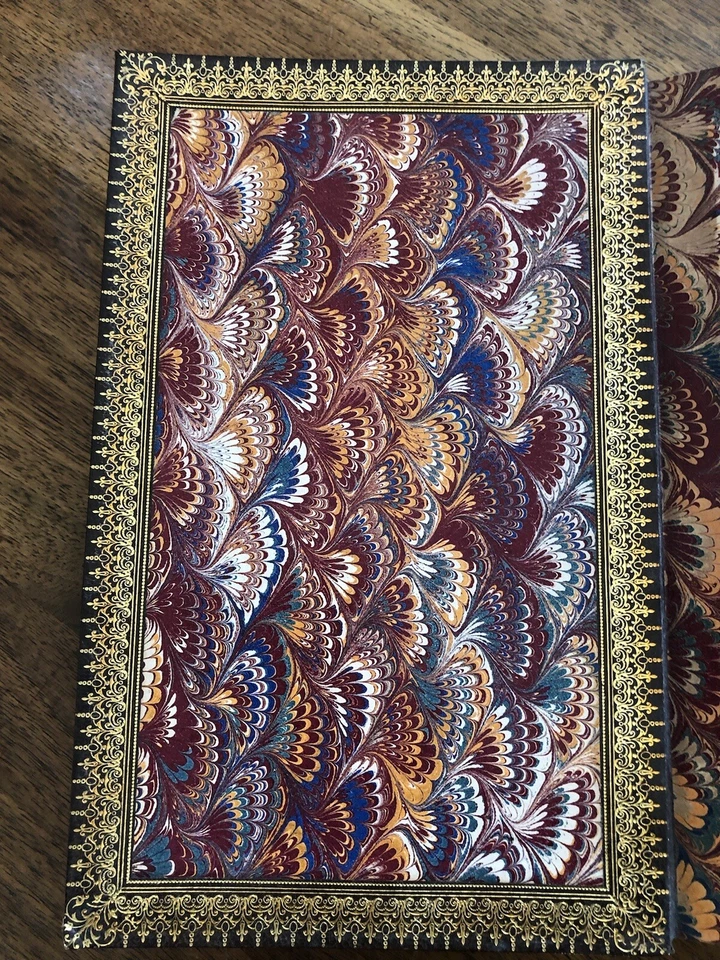 Bourasse Abbé - Histoire de la vierge Marie, 1863.Reliure en maroquin signée. - Photo 3/4