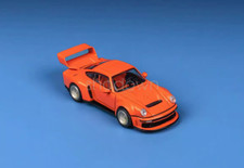 FY 1:64 Scale For Orange 911 Singer DLS Turbo Track Sports Diecast Metal  Model