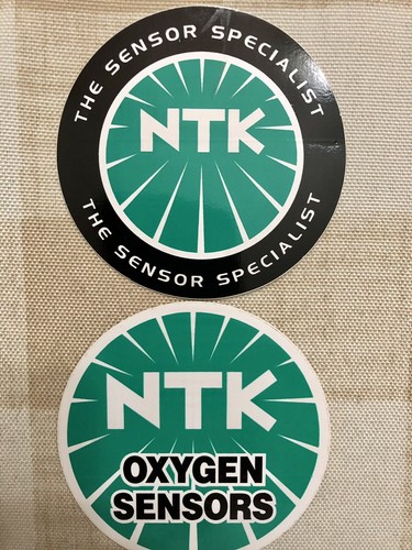 2 original 90’s original NTK Sensors - decals/stickers, Vintage ...