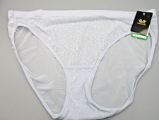 WACOAL L 7 841341 Arctic Ice ALL EDGE Sheer Hi-Cut Panty
