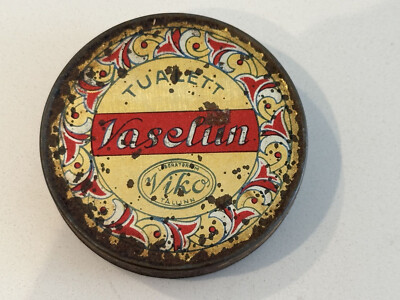 Tin box Vaseline VIKO Estland 1930*  empty tin box
