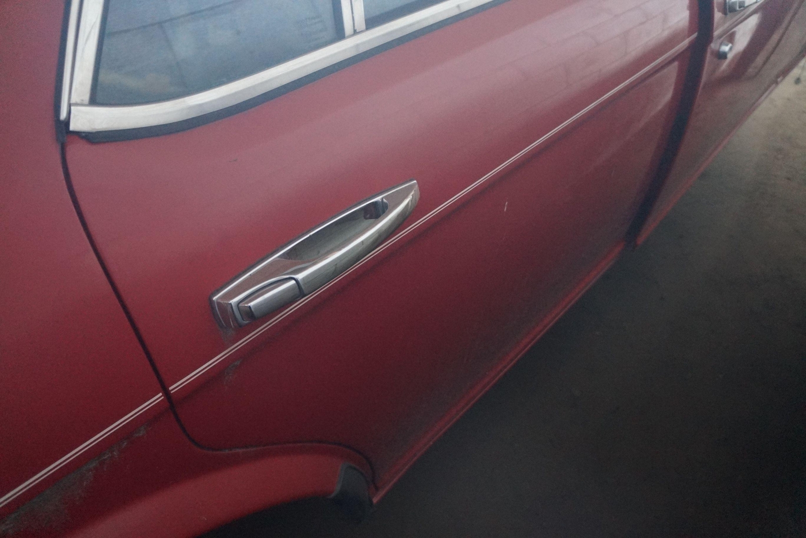 Rear Right Door Assembly Cardinal Red OEM Bentley Turbo R 1991