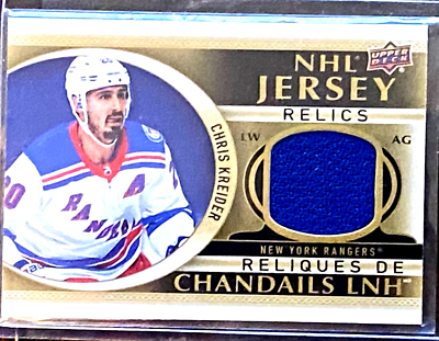 2022-23 UD Tim Hortons Jersey Relics * CHRIS KREIDER * PATCH L