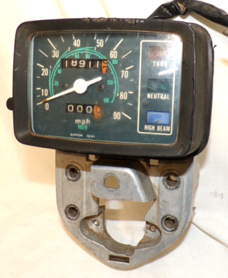 78-79 Honda Twinstar CM185 Speedo Speedometer Cluster Mount 37200