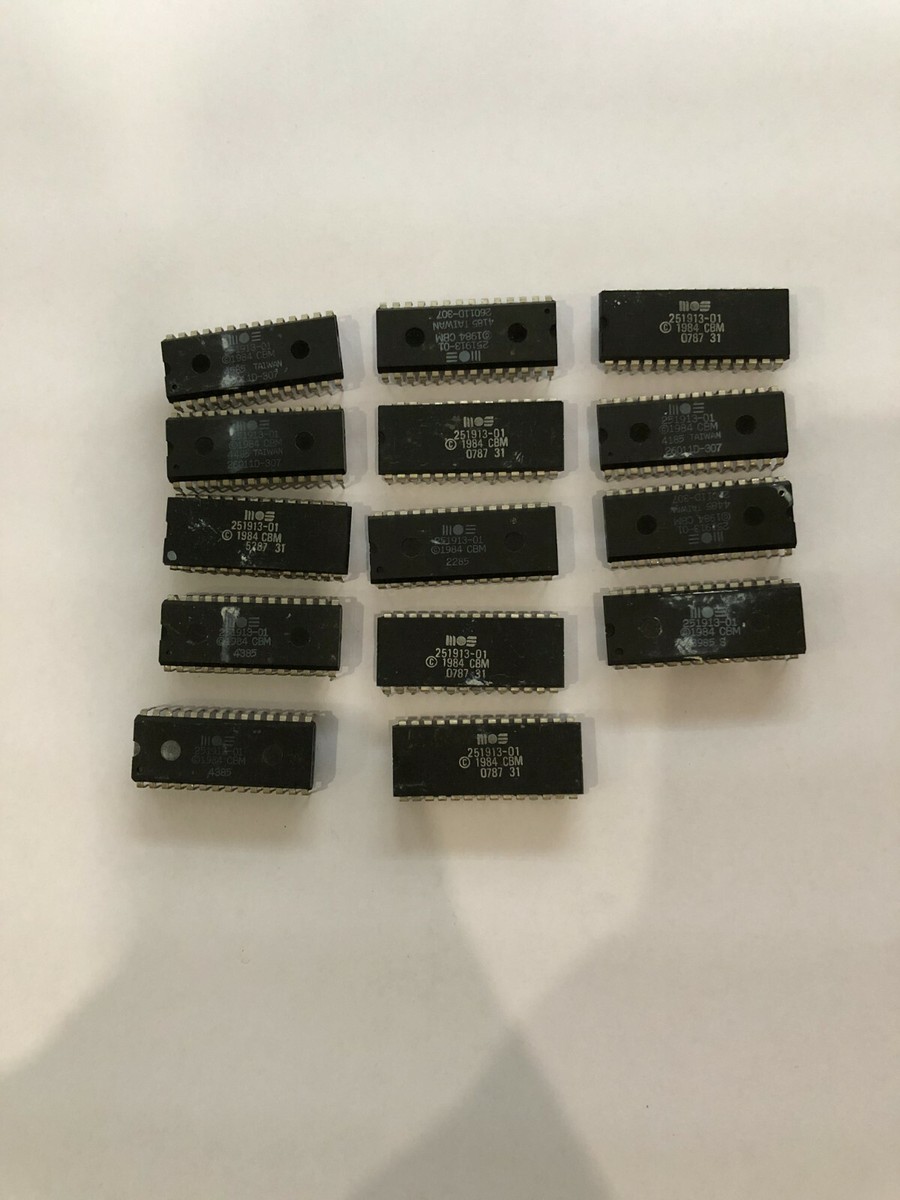 1x Commodore MOS/CSG 251913-01 Kernal ROM Chip for C128/C64