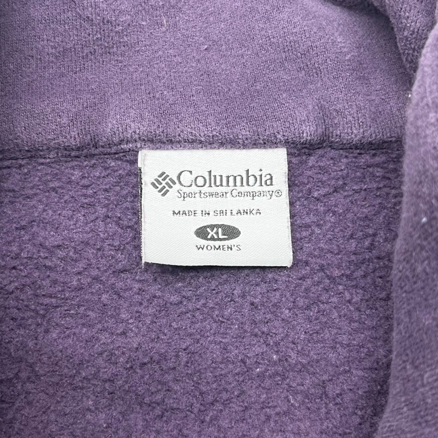 Columbia Purple Full-Zip Basic Bomber Jacket Wome… - image 2