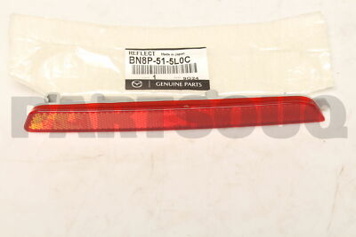 BN8P515L0C Genuine Mazda REFLECTOR(L),REFLEX-REAR BN8P-51-5L0C | eBay