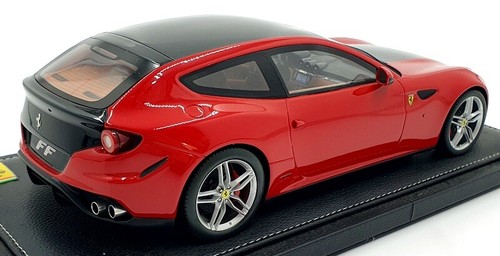 BBR 1/18 Scale Resin P1854B - Ferrari FF 2012 Two Tones - Red/Black - Picture 3 of 6