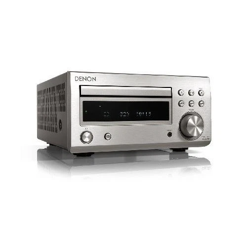 Denon RCD-M41 CD Receiver Bluetooth Amp Silver Hi-Fi Stereo System FM/AM Tuner - Image 4 of 4