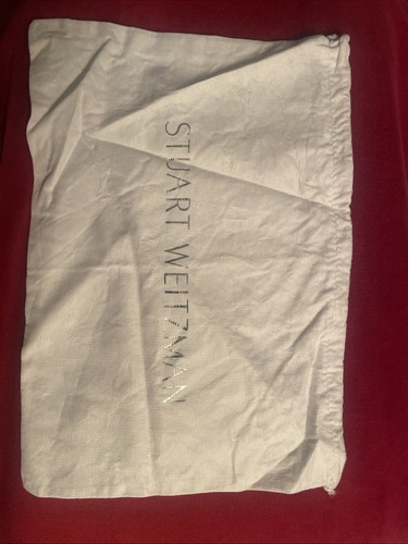 Stuart Weitzman Drawstring Dust Bag 9.5”x14” - Picture 1 of 2