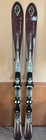 K2 T Nine SKIS w/ Solomon Bindings 18mm Sidecut Maroon & Silver 63