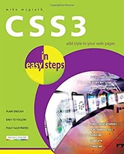 CSS3 in Easy Steps Paperback Mike McGrath