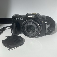 Sony CyberShot DSC-H10 8.1 MP Digital Camera Black fully Tested 