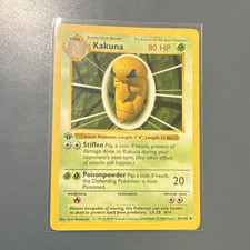 Kakuna [1st Edition] #33 Prices | Pokemon Base Set | Pokemon Cards