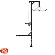 Reliable 500lbs Truck Hitch Game Hoist - Easy Assembly with Gambrel Included