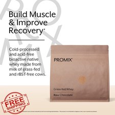 ProMix Nutrition Whey Protein Raw Chocolate Grass-Fed 2x 5lb Keto 14.50 per gallon