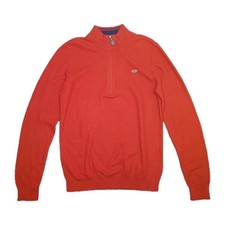 Vineyard Vines Youth 1/4 Zip Pullover Sweater Red Velvet Size L New With Tags