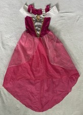 Disney Store Princess Aurora Dress Girl's Size 4-6 Sleeping Beauty Pink Costume