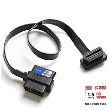 16 Pin Splitter Extension - A9 OBD II OBD2 - 1x Male  2X Female - 1 Pack