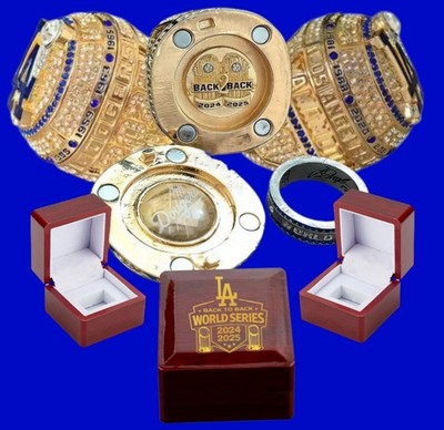 Series World New Los Angeles Dodgers Championship Ring&Box 2025 SHIPS NEXT DAY !