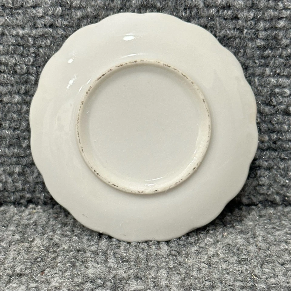 Vintage Mother ring trinket dish with poem 3” floral Mother’s Day birthday - Image 4 of 4