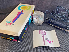 Vintage Sylvania SUN GUN II Movie Light MODEL SG-55 in Box w/ Instructions WORKS