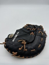 Mizuno Catchers Mitt Baseball Glove Black  Brown