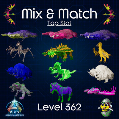 ARK-Survival-Ascended-PvE-TOP-STAT-Dinos-Packs-PC-XBOX-PS5-ASA-BusyBee