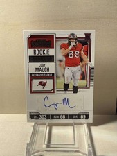 2023 Panini Contenders Cody Mauch Rookie Ticket Auto #169 Buccaneers