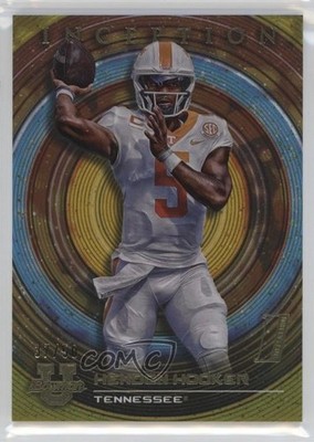 2022-23 Bowman Inception University Gold Foil V2 37/50 Hendon Hooker #44 13bp